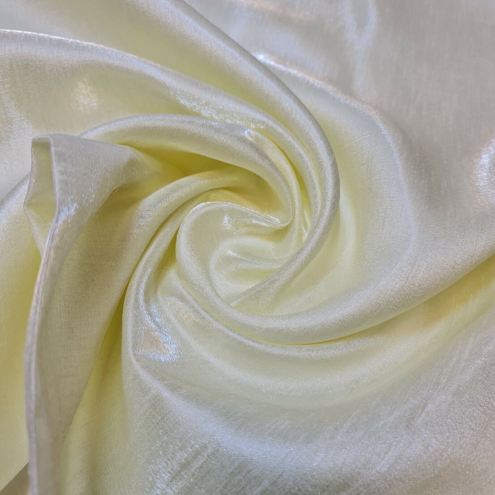 Plain Poly Faux Dupion Silk Fabric – 44