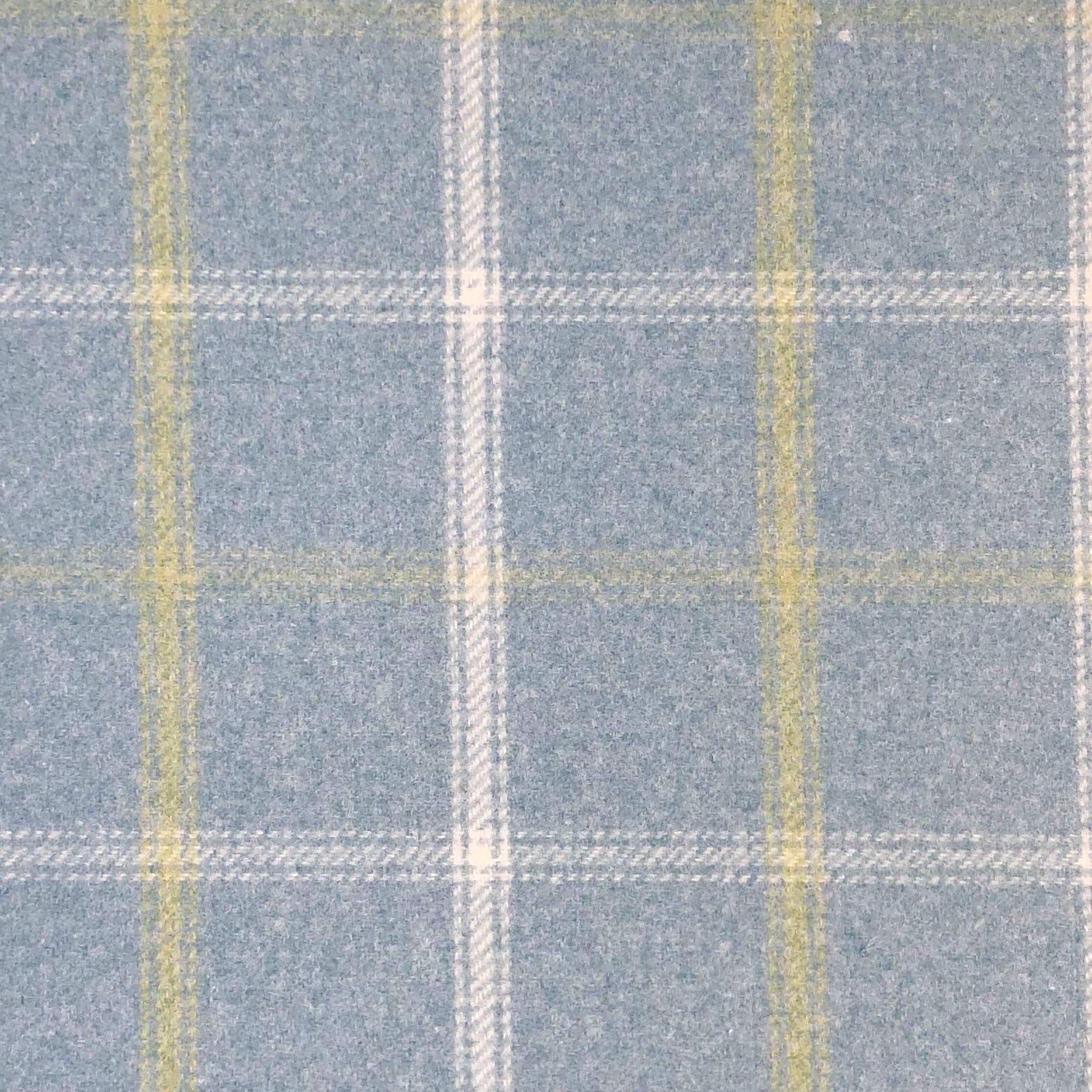 Luxury Weight Wool Effect English Check Fabric | Heavy 380gsm Upholstery & Coat Fabric 55