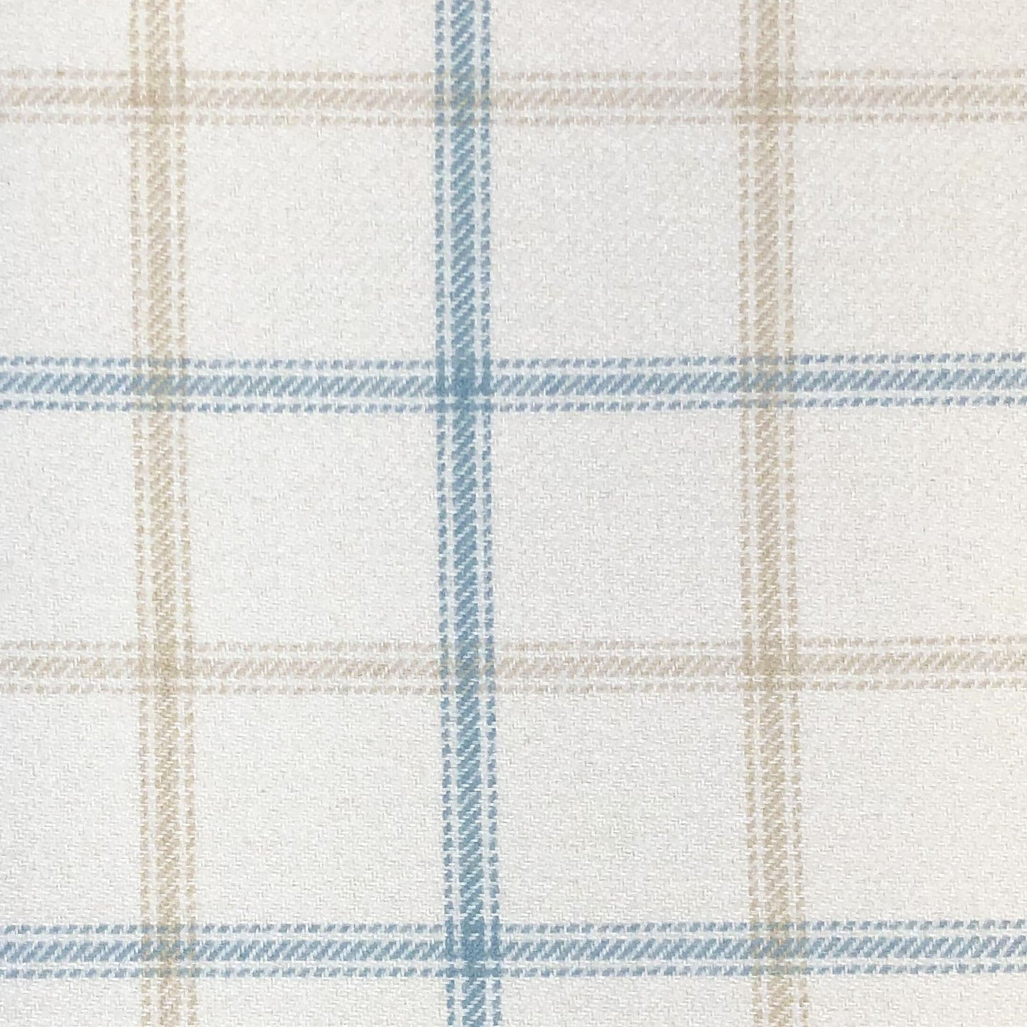Luxury Weight Wool Effect English Check Fabric | Heavy 380gsm Upholstery & Coat Fabric 55" (140cm) Wide – Sold by the Meter