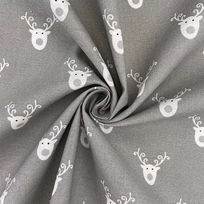Christmas 100% Cotton Craft Fabric | 150gsm 55" (140cm) Wide OEKO-TEX® Standard 100 Certified – Sold by the Meter