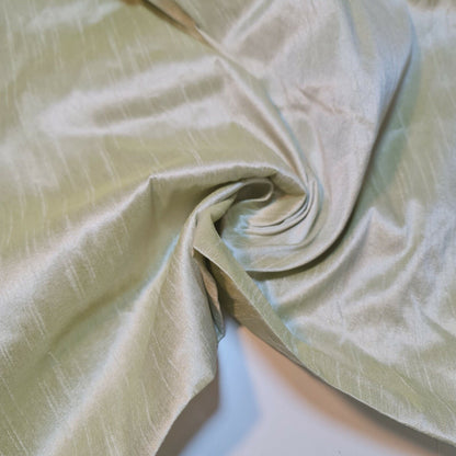 Plain Slub Faux Dupion Raw Silk Fabric – 100% Polyester – 44" Wide Upholstery, Bridal & Craft Material by the Metre
