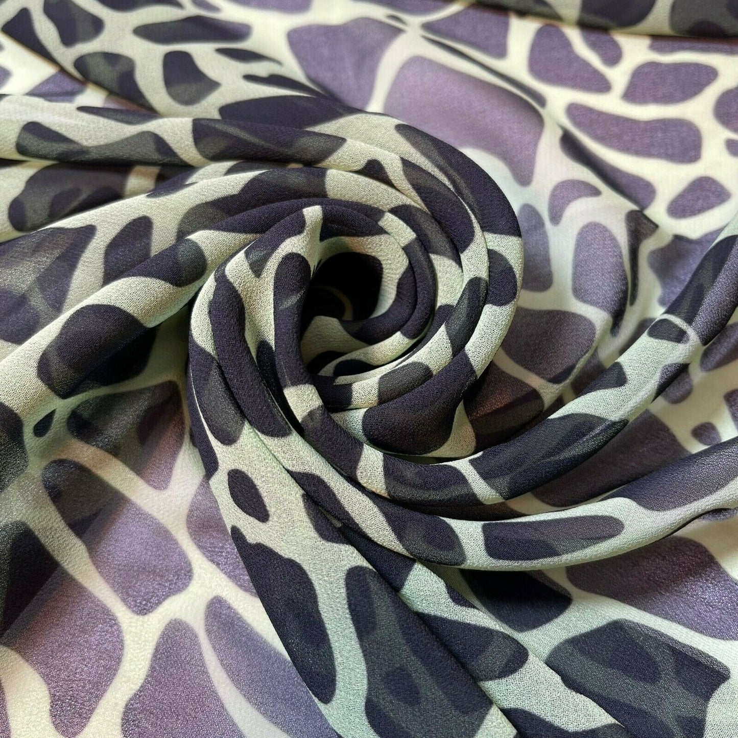 Floral Printed Polyester Georgette and Sheer Chiffon Fabric – Summer Dress Material