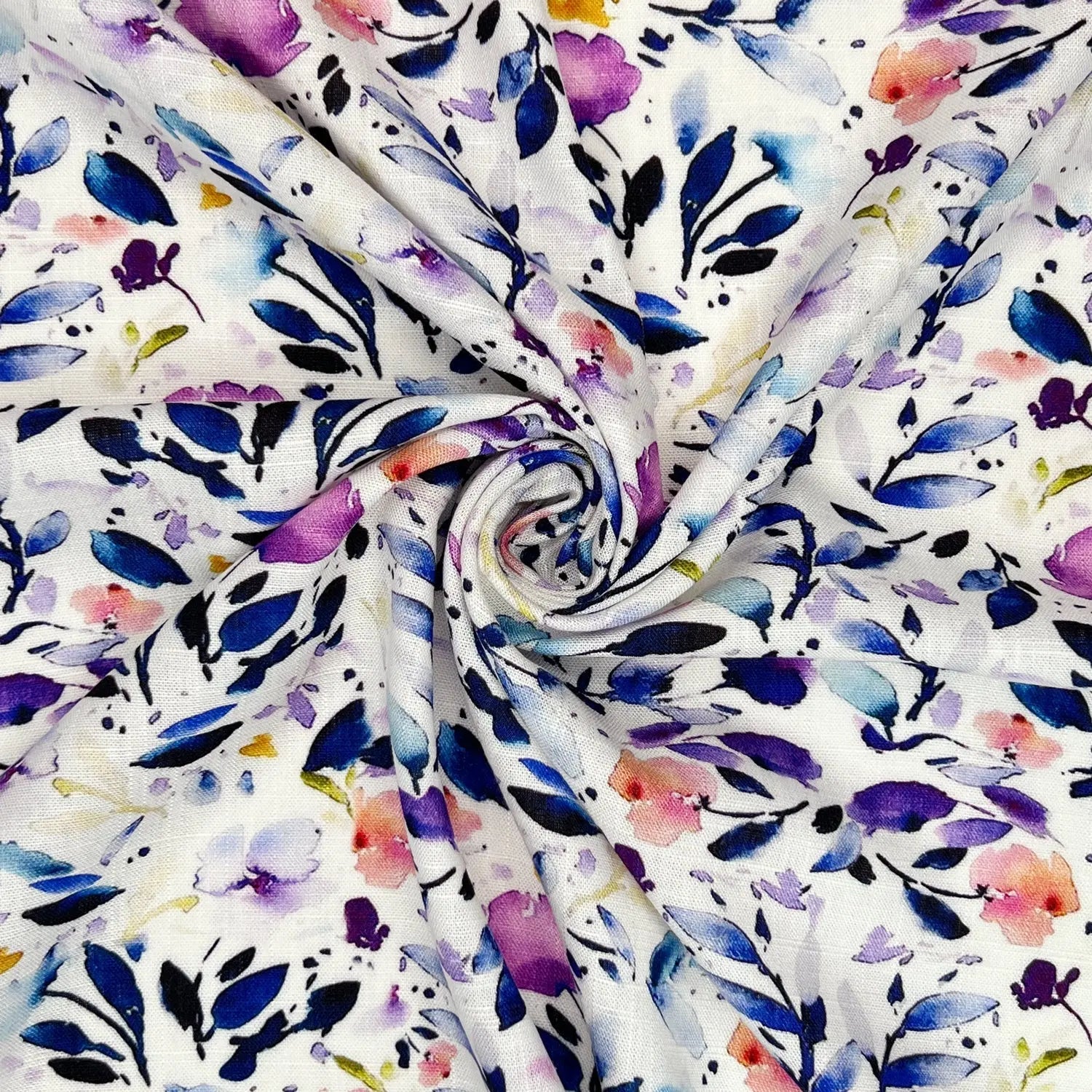 30% Linen 70% Viscose Fabric – Soft Linen-Viscose Dress Fabric 55" (142cm) Wide – 10M Folded