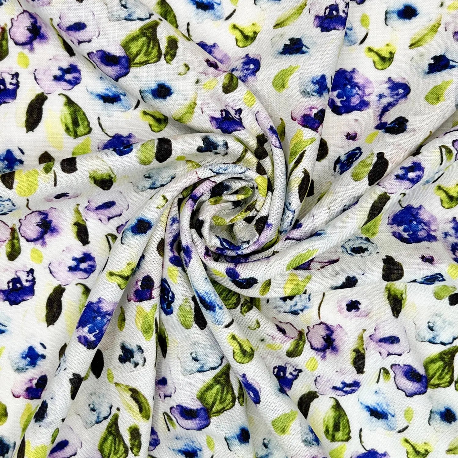 30% Linen 70% Viscose Fabric – Soft Linen-Viscose Dress Fabric 55" (142cm) Wide – 10M Folded