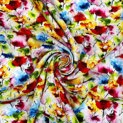 30% Linen 70% Viscose Fabric – Soft Linen-Viscose Dress Fabric 55" (142cm) Wide – 10M Folded