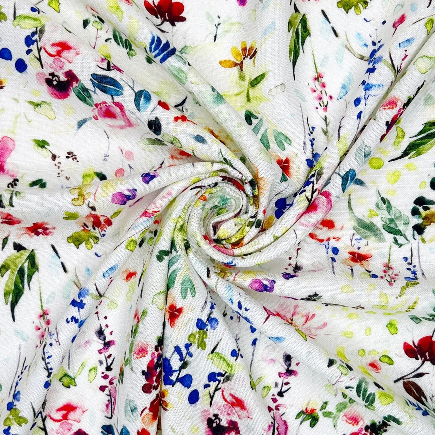 30% Linen 70% Viscose Fabric – Soft Linen-Viscose Dress Fabric 55" (142cm) Wide – 10M Folded