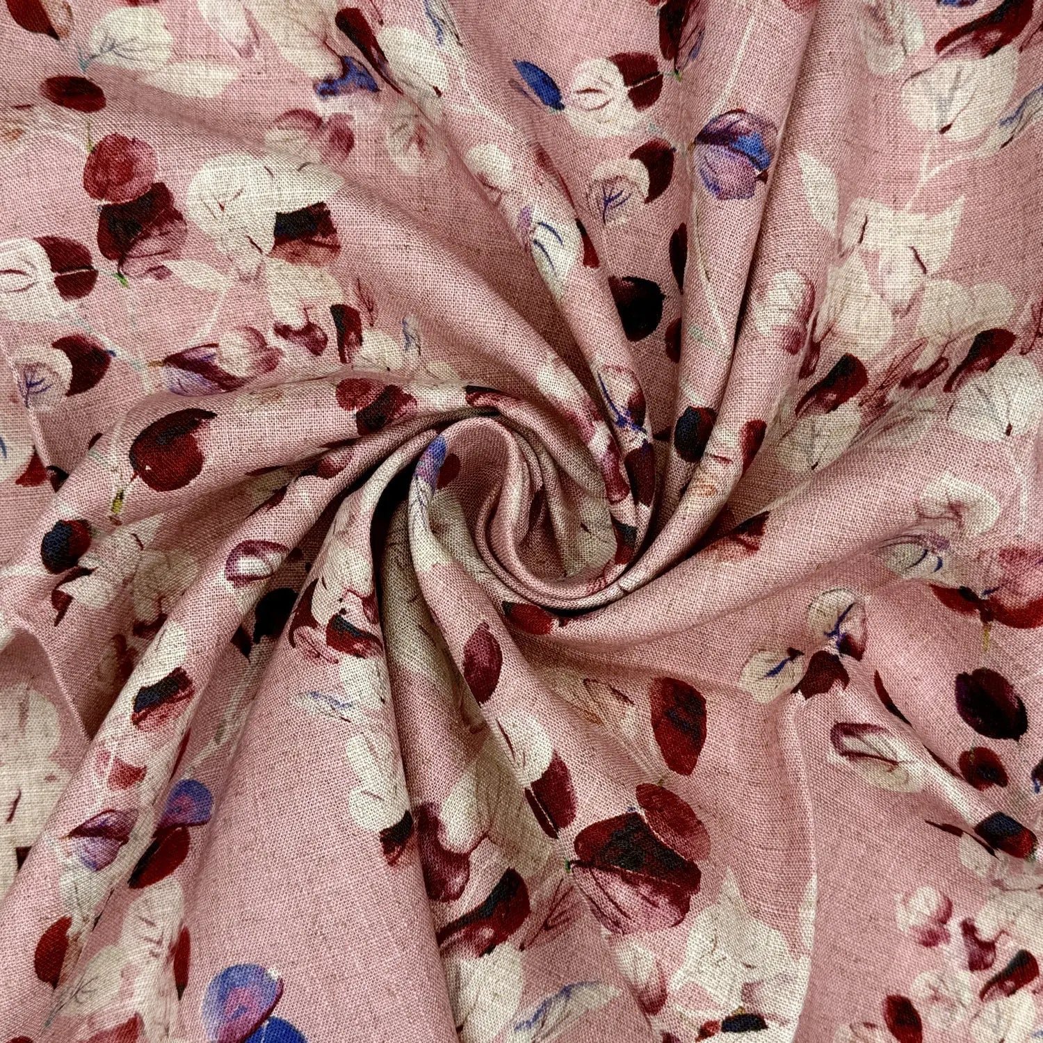 30% Linen 70% Viscose Fabric – Soft Linen-Viscose Dress Fabric 55" (142cm) Wide – 10M Folded