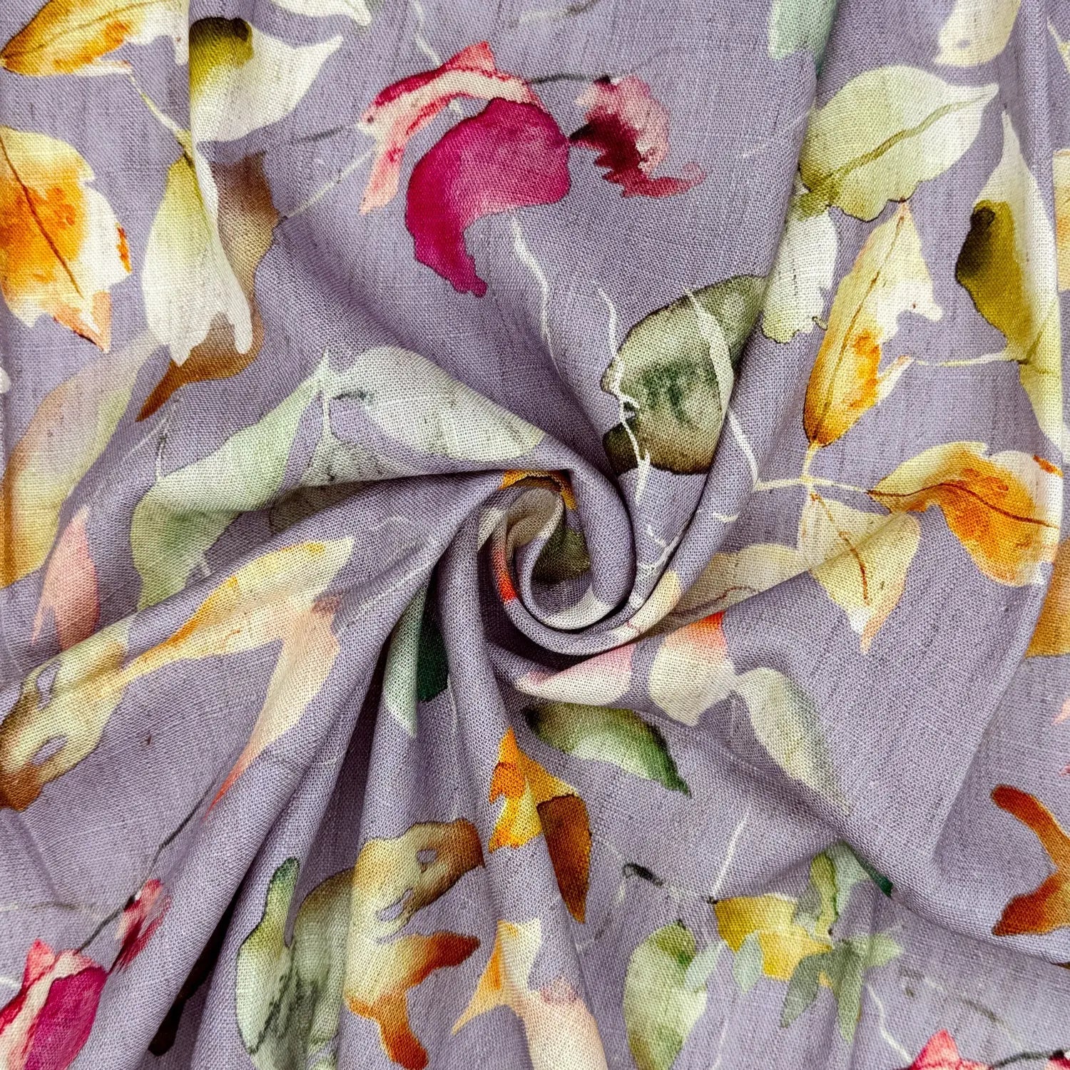 30% Linen 70% Viscose Fabric – Soft Linen-Viscose Dress Fabric 55" (142cm) Wide – 10M Folded
