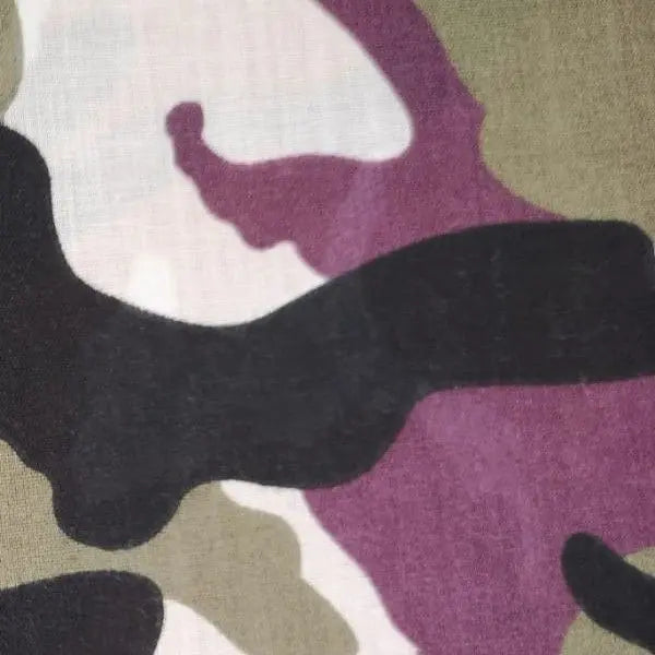 Camouflage Printed Polycotton Fabric | 44