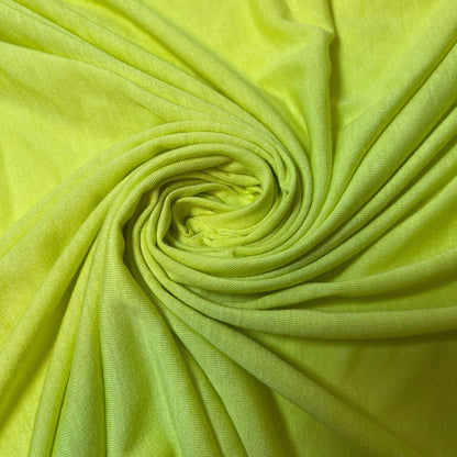 Cotton & Viscose Jersey Stretch Knit Fabric for Baby Grow, Dresses & T-Shirt Sewing