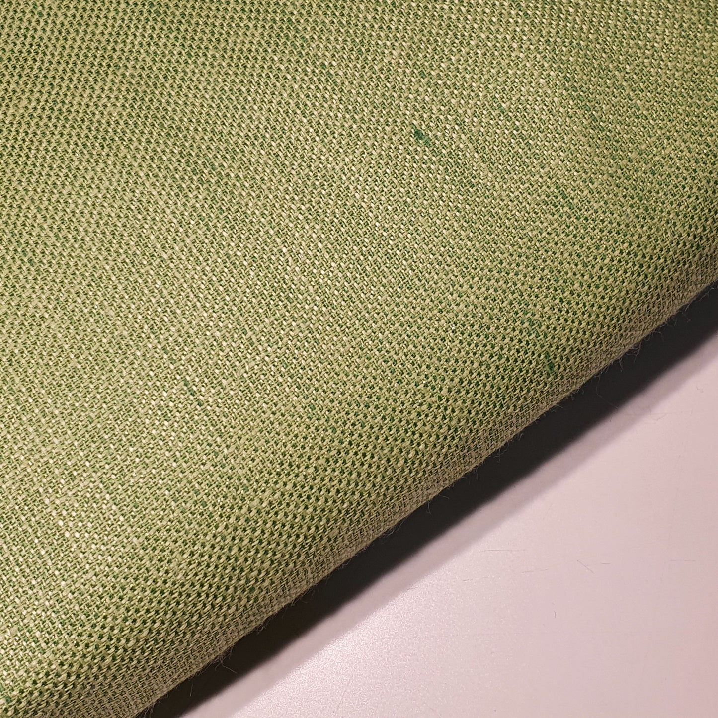 Lime Plain 100% Cotton Linen Fabric Craft Dress Quilting Material 58" By The Roll (25 Meter Roll)