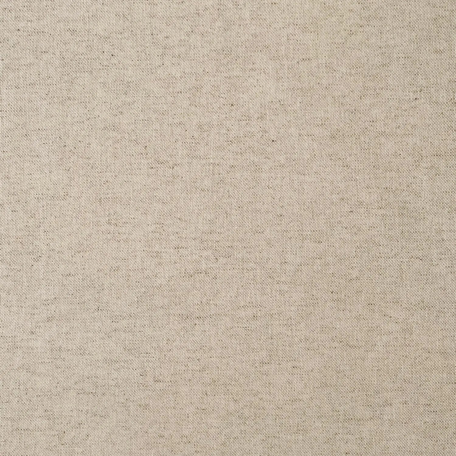 Linetto Plain Cotton Linen Panama Fabric | 90% Cotton 10% Linen 140cm Wide – Sold by the Meter