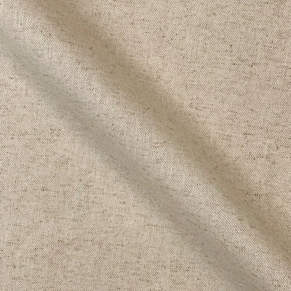 Linetto Plain Cotton Linen Panama Fabric | 90% Cotton 10% Linen 140cm Wide – Sold by the Meter