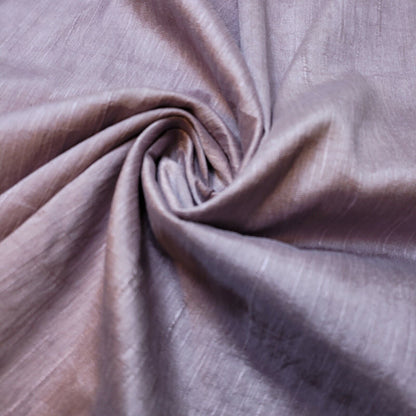 Plain Slub Faux Dupion Raw Silk Fabric – 100% Polyester – 44" Wide Upholstery, Bridal & Craft Material by the Metre