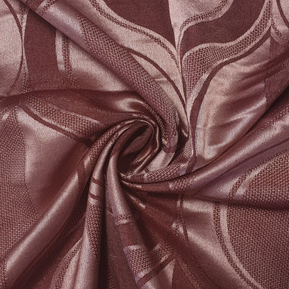 Luxurious Satin Jacquard Fabric – 58" Wide Upholstery & Dressmaking Material with Floral, Paisley, Stripe & Geometric Designs