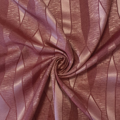 Luxurious Satin Jacquard Fabric – 58" Wide Upholstery & Dressmaking Material with Floral, Paisley, Stripe & Geometric Designs