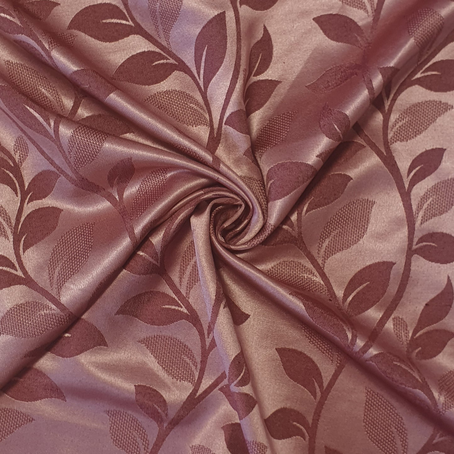 Luxurious Satin Jacquard Fabric – 58" Wide Upholstery & Dressmaking Material with Floral, Paisley, Stripe & Geometric Designs