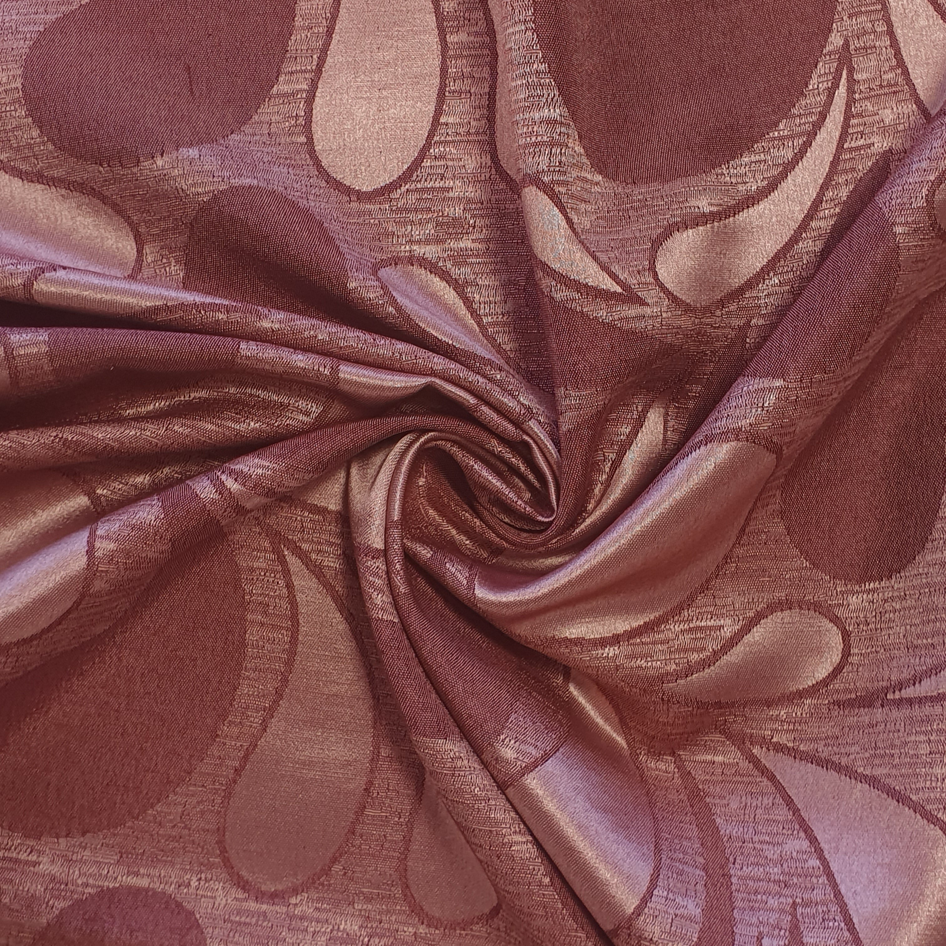 Luxurious Satin Jacquard Fabric – 58