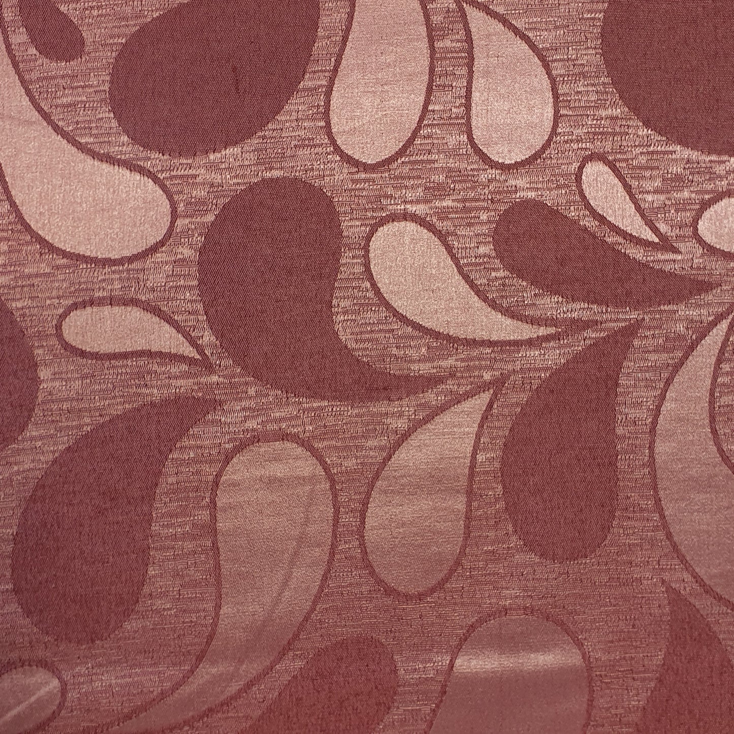 Luxurious Satin Jacquard Fabric – 58" Wide Upholstery & Dressmaking Material with Floral, Paisley, Stripe & Geometric Designs
