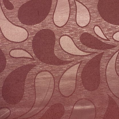 Luxurious Satin Jacquard Fabric – 58" Wide Upholstery & Dressmaking Material with Floral, Paisley, Stripe & Geometric Designs