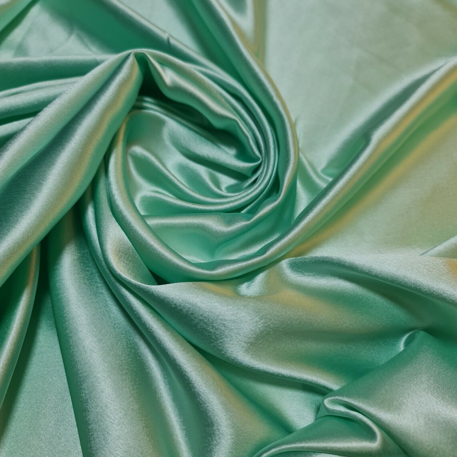 Satin Charmeuse Glossy Silky Polyester Fabric – 44