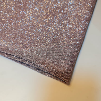 Shimmer Moonlight Stretch Glitter Nylon Fabric – 58" Wide Stardust Backdrop, Dress & Craft Material