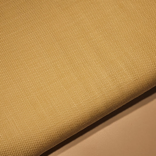 Mary Gold Plain 100% Cotton Linen Fabric Craft Dress Quilting Material 58" By The Roll (25 Meter Roll)