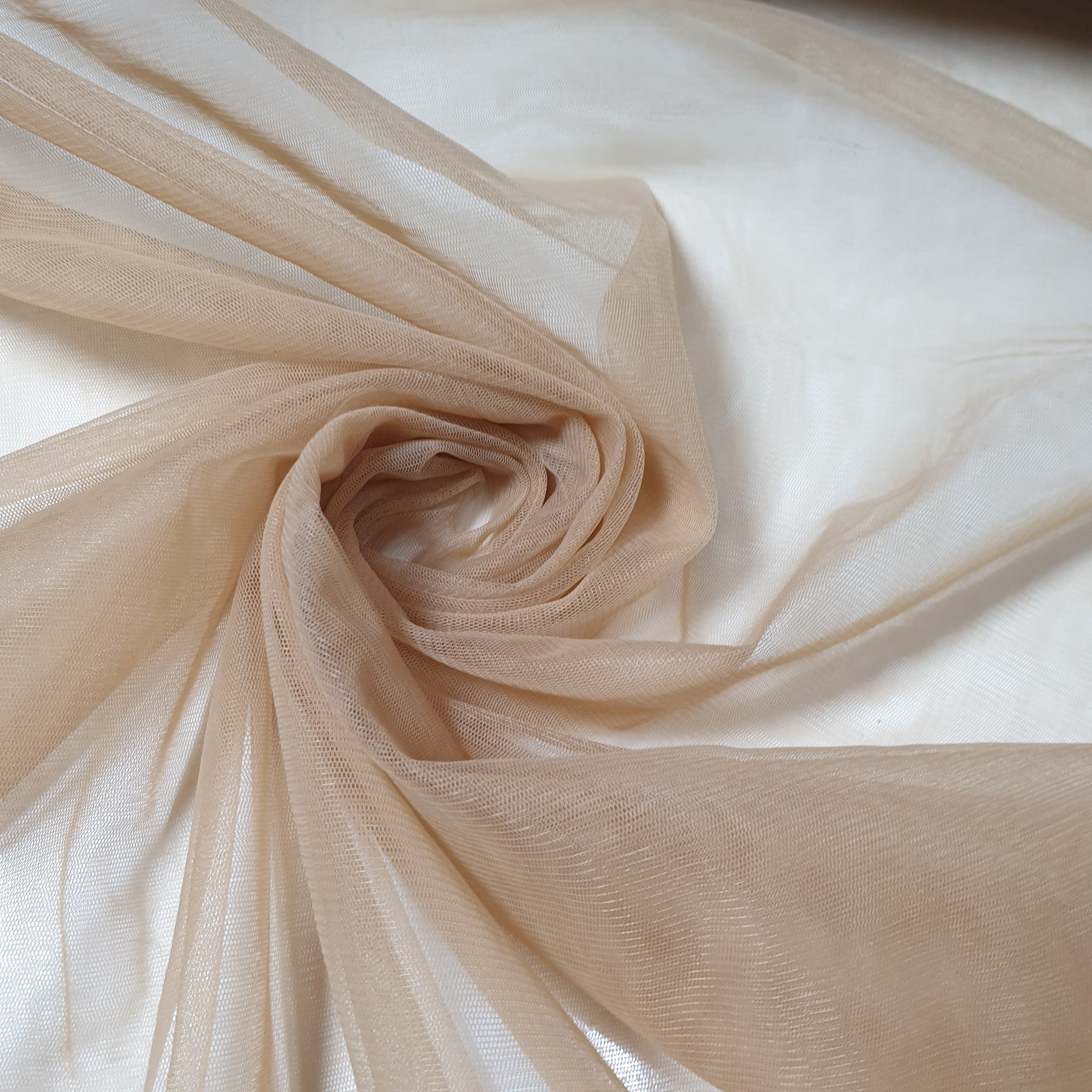 Premium Soft Plain Sheer Tulle Net Fabric – 58