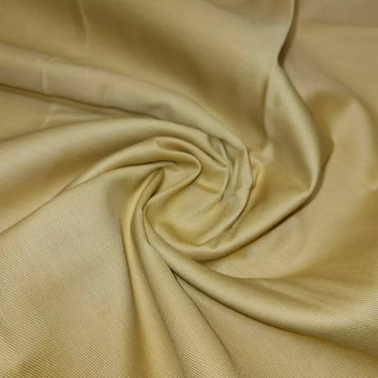Plain Thick 100% Cotton Drill Fabric – 58" Wide Workwear, Dress, Twill & Craft Material – Sold by the Meter