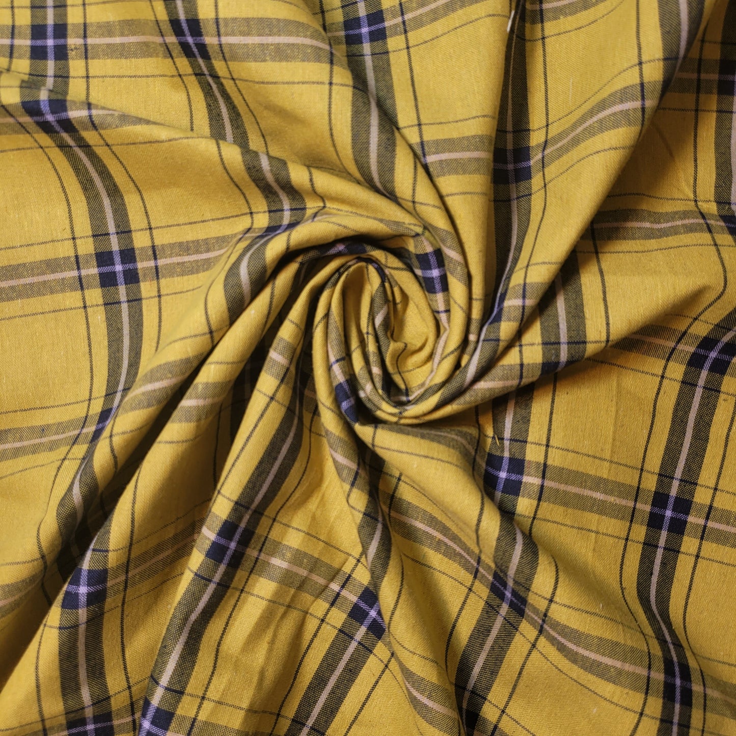 100% Cotton Tartan & Check Plaid Fabric – 58" Wide Stripe Dress, Quilting & Craft Material by the Metre