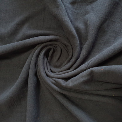 Double Gauze 100% Cotton Fabric – 58" Wide Soft Muslin Material for Dresses, Baby Clothes & Crafts