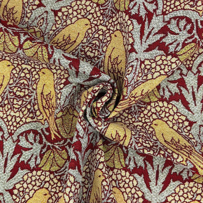 Double Selvedge Side-Matching Cotton Rich Tapestry Fabric | Luxury European Weave 55" (140cm) Wide – 15M Roll