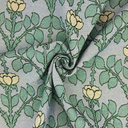 Double Selvedge Side-Matching Cotton Rich Tapestry Fabric | Luxury European Weave 55" (140cm) Wide – 15M Roll