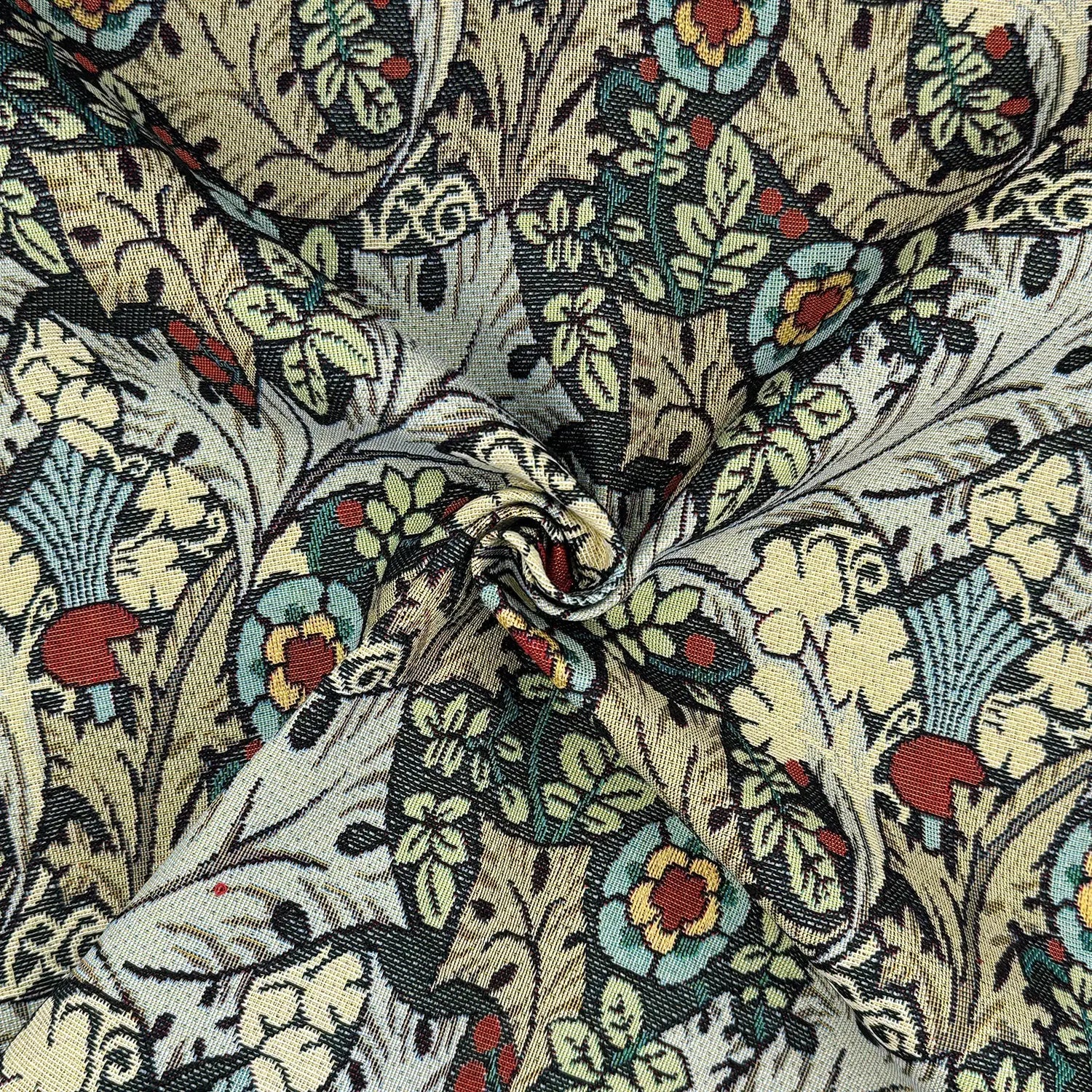 Double Selvedge Side-Matching Cotton Rich Tapestry Fabric | Luxury European Weave 55
