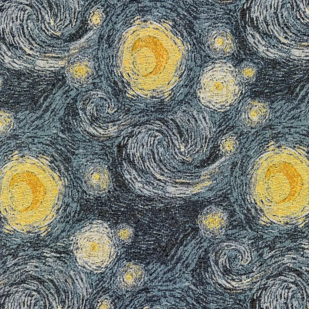Double Selvedge Side-Matching Cotton Rich Tapestry Fabric | Luxury European Weave 55