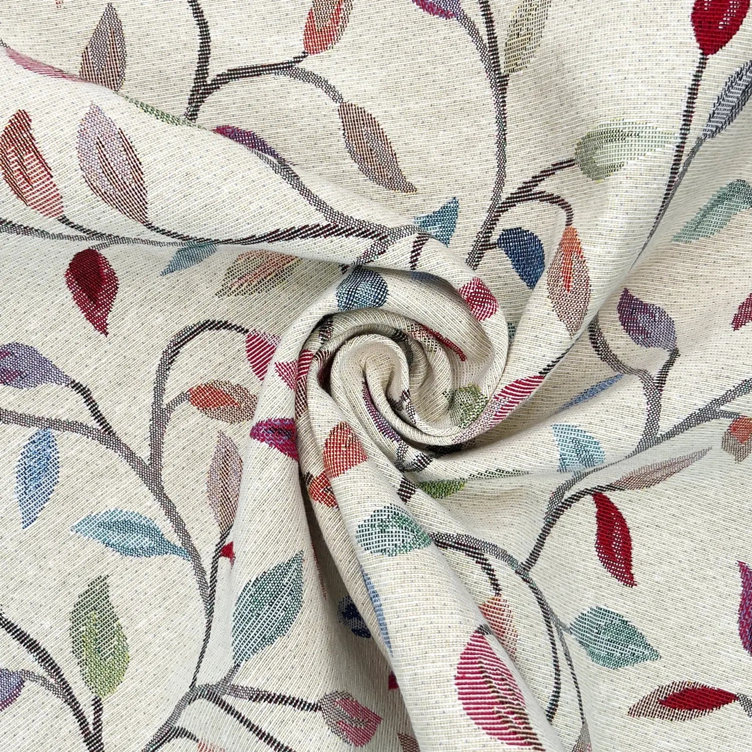 Luxury Cotton Rich Tapestry Fabric – New World Full Colour 55