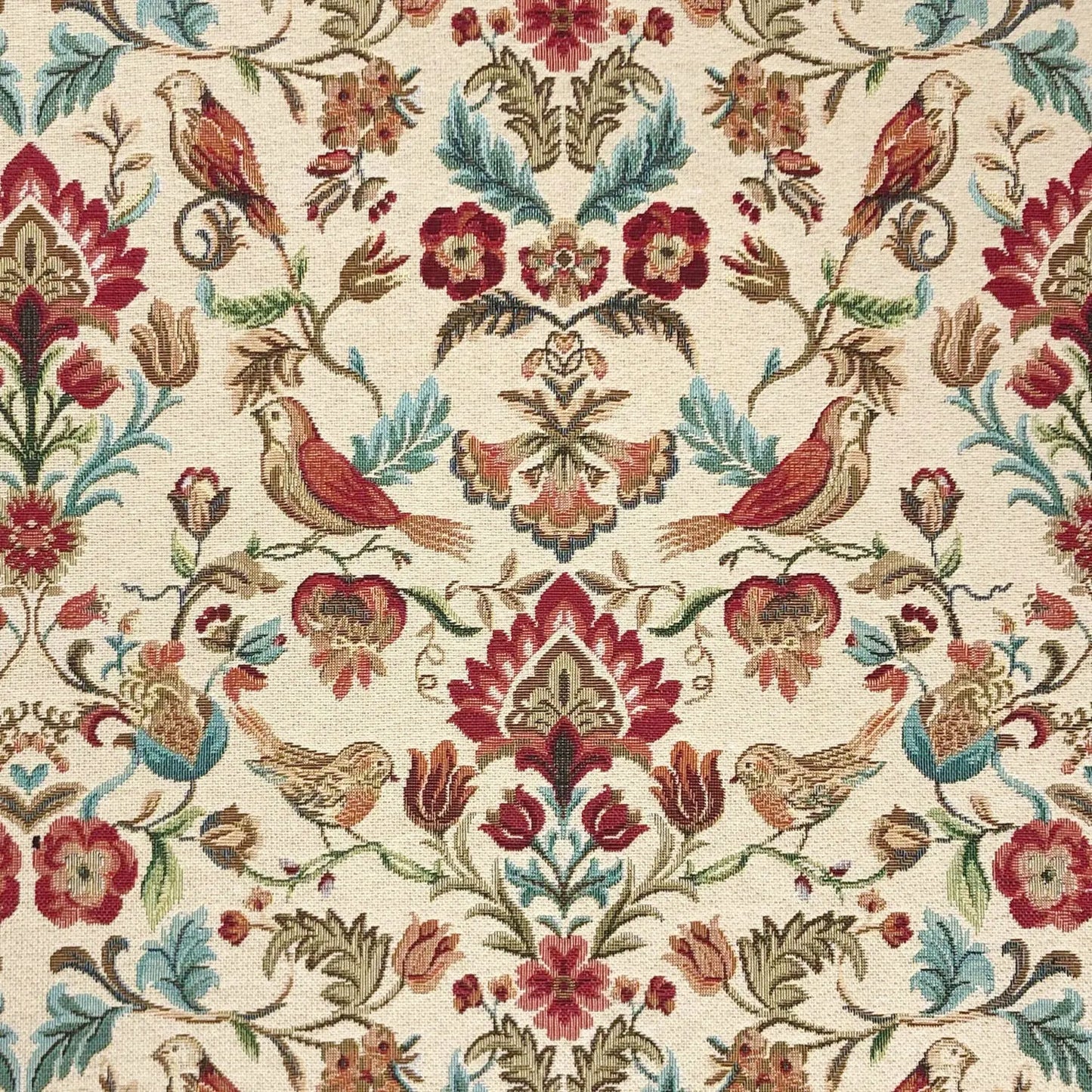 Luxury Weight Cotton Rich Tapestry Fabric | New World Full Colour 55" (140cm) Wide – Sold by the Meter