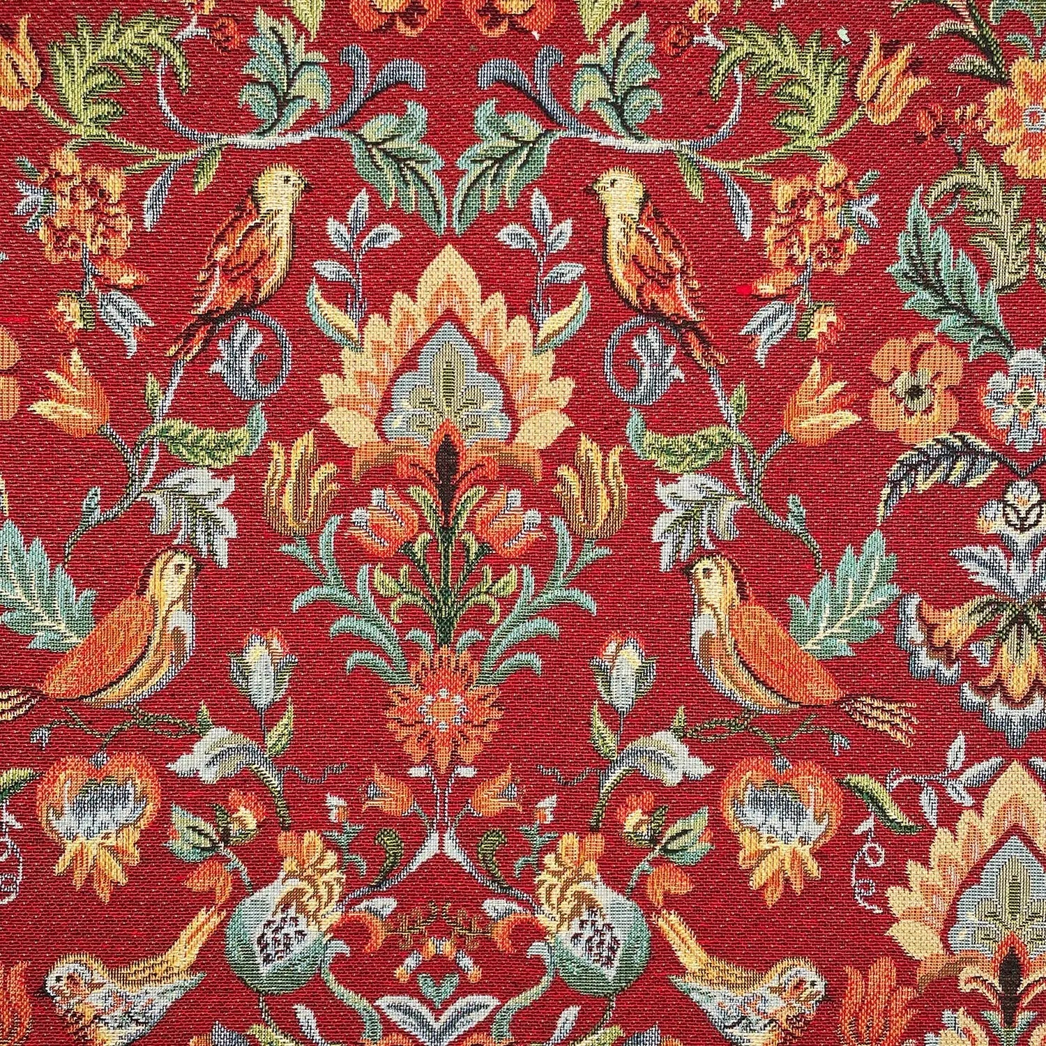 Luxury Cotton Rich Tapestry Fabric – New World Full Colour 55