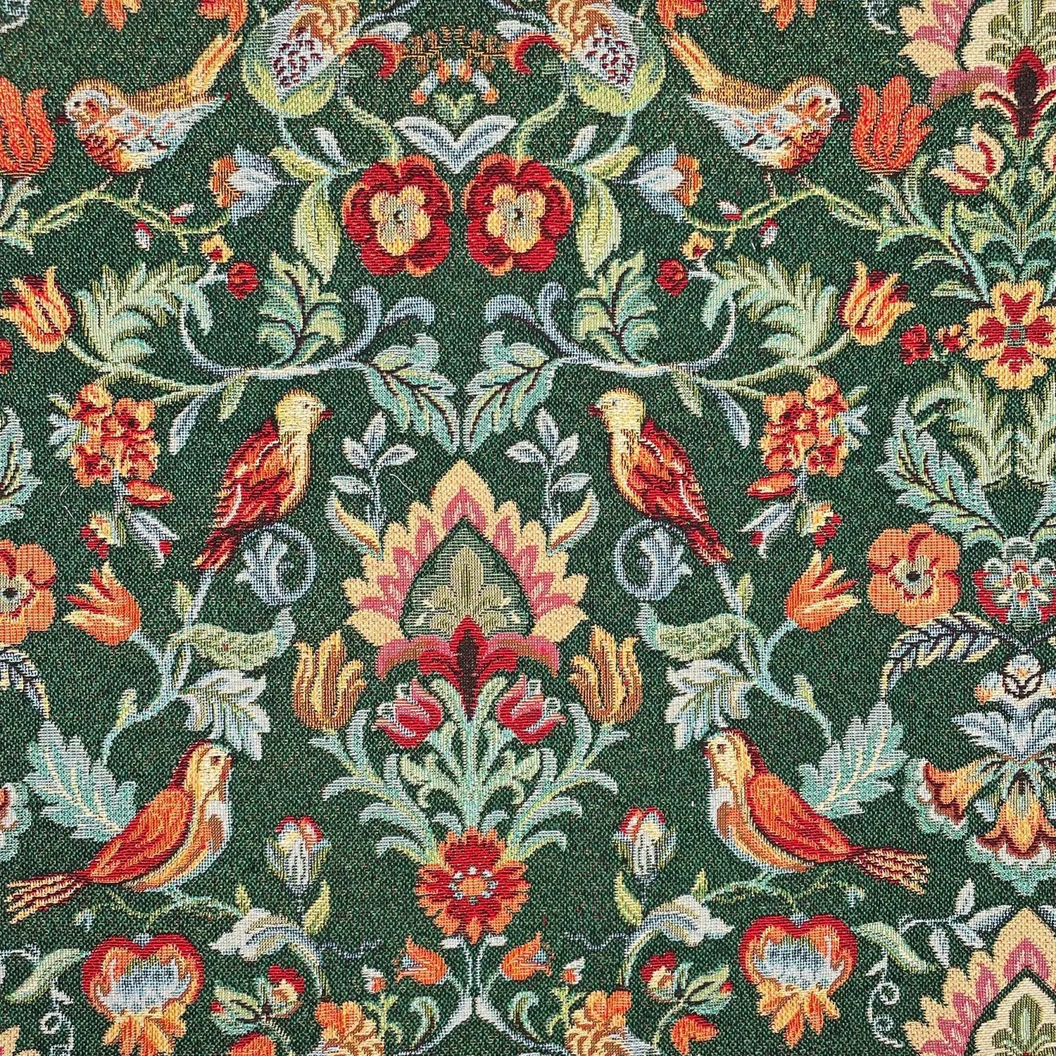 Luxury Cotton Rich Tapestry Fabric – New World Full Colour 55