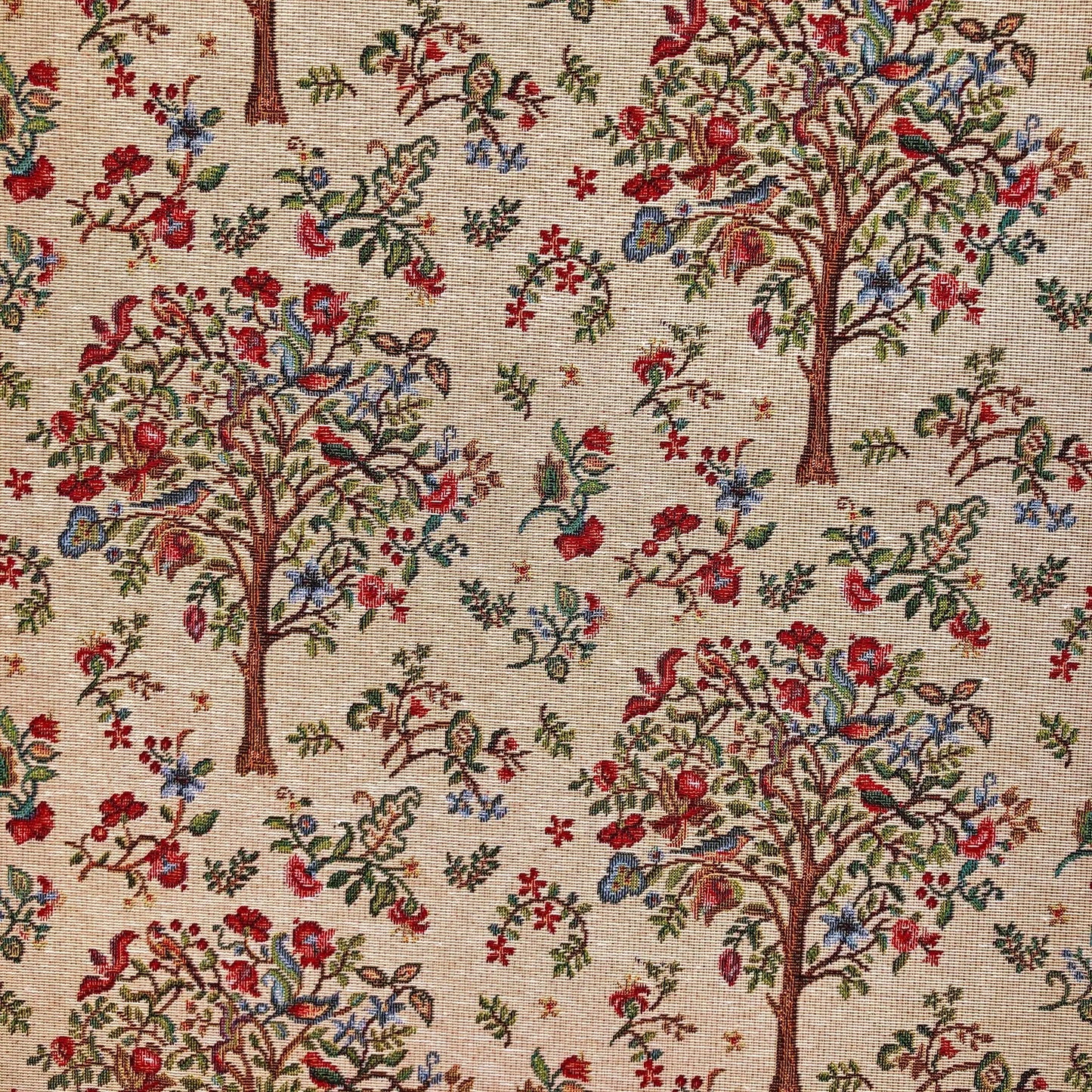 Luxury Cotton Rich Tapestry Fabric – New World Full Colour 55" (140cm) Wide – 15M Roll