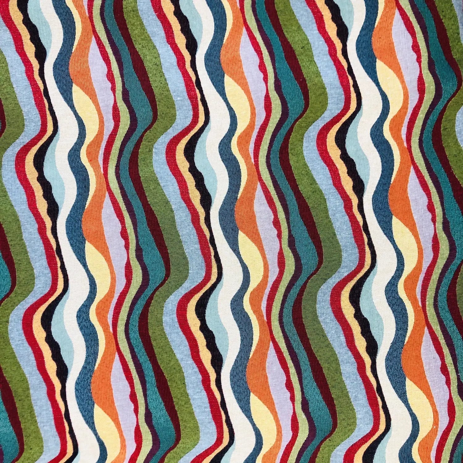 Luxury Cotton Rich Tapestry Fabric – New World Full Colour 55