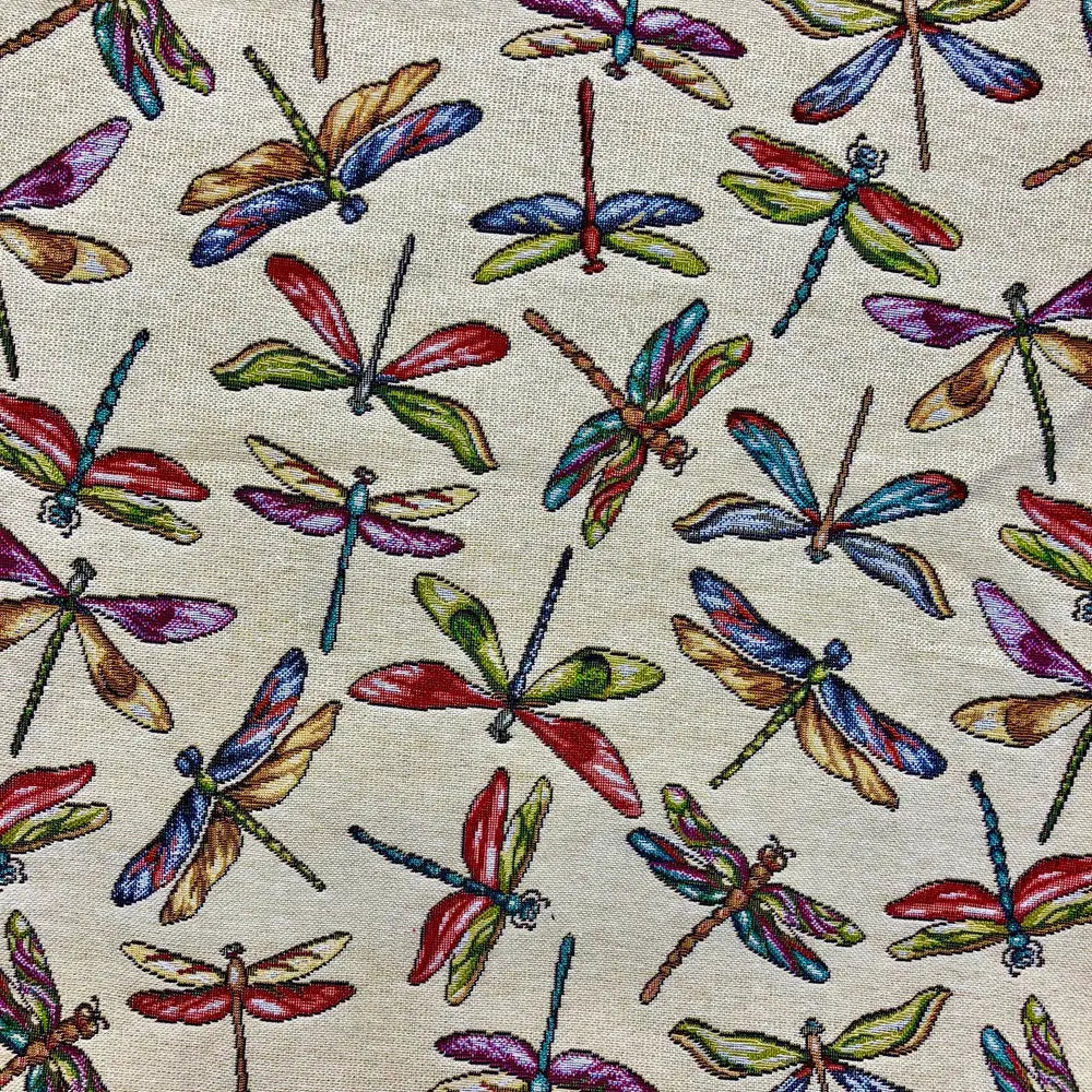Luxury Cotton Rich Tapestry Fabric – New World Full Colour 55