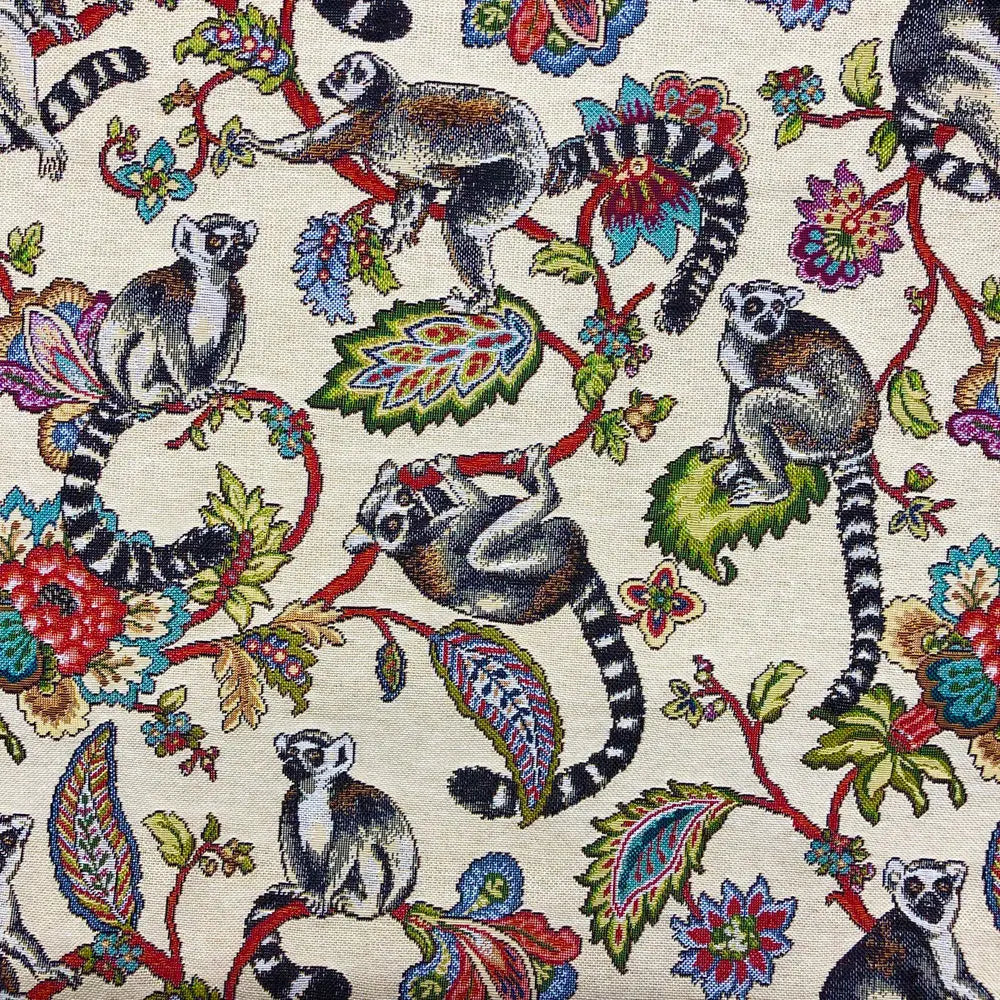 Luxury Cotton Rich Tapestry Fabric – New World Full Colour 55