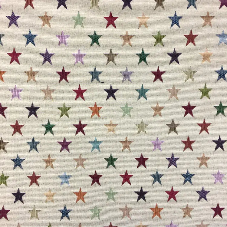 Luxury Cotton Rich Tapestry Fabric – New World Full Colour 55" (140cm) Wide – 15M Roll