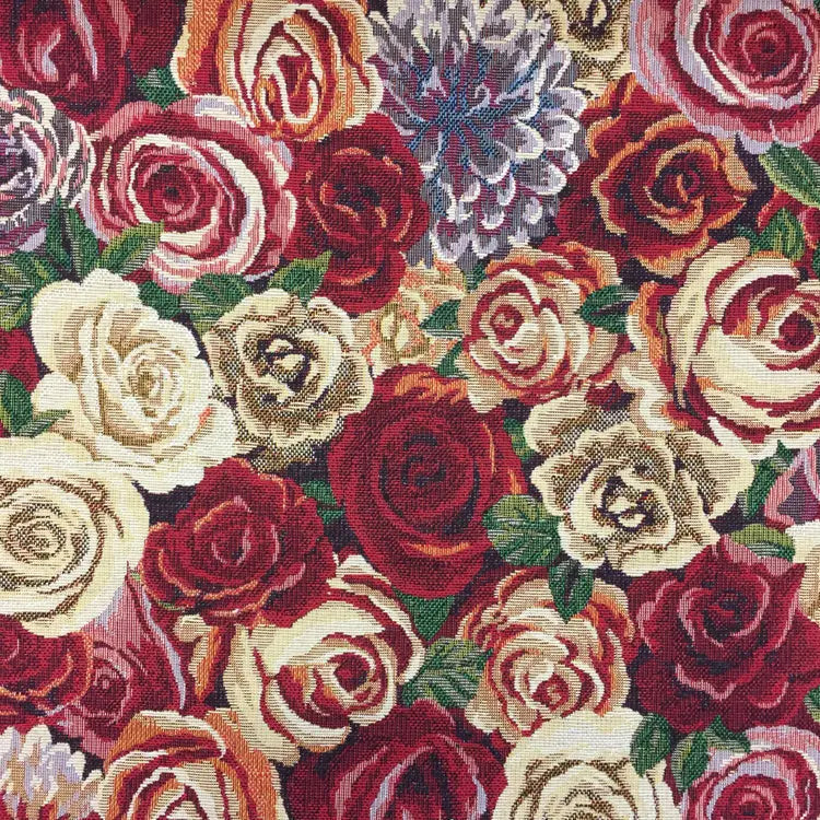 Luxury Cotton Rich Tapestry Fabric – New World Full Colour 55