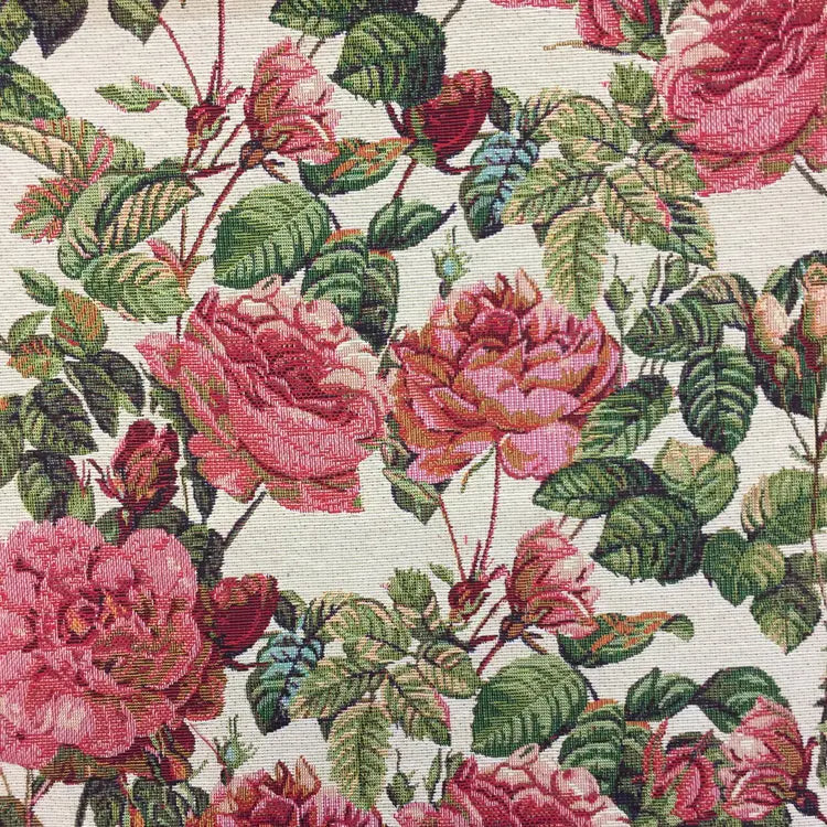 Luxury Cotton Rich Tapestry Fabric – New World Full Colour 55" (140cm) Wide – 15M Roll