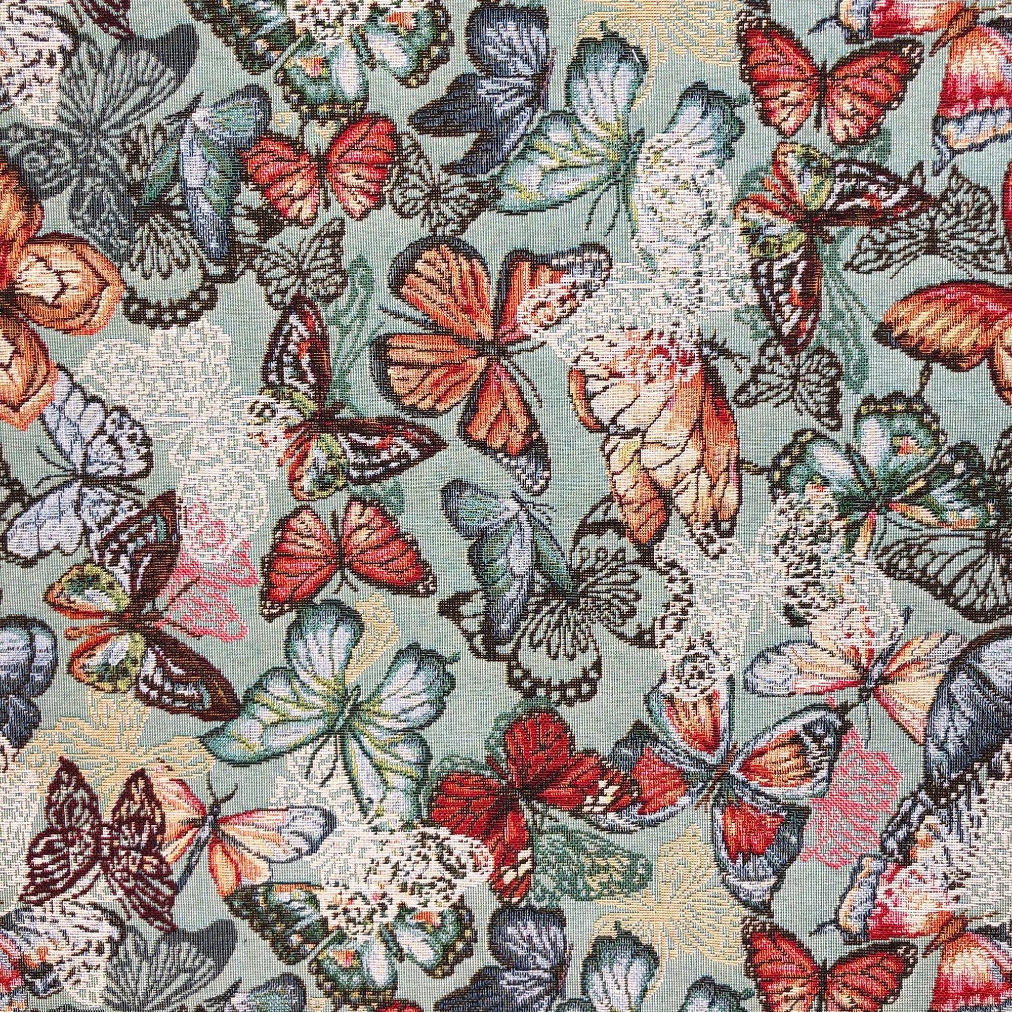 Luxury Cotton Rich Tapestry Fabric – New World Full Colour 55