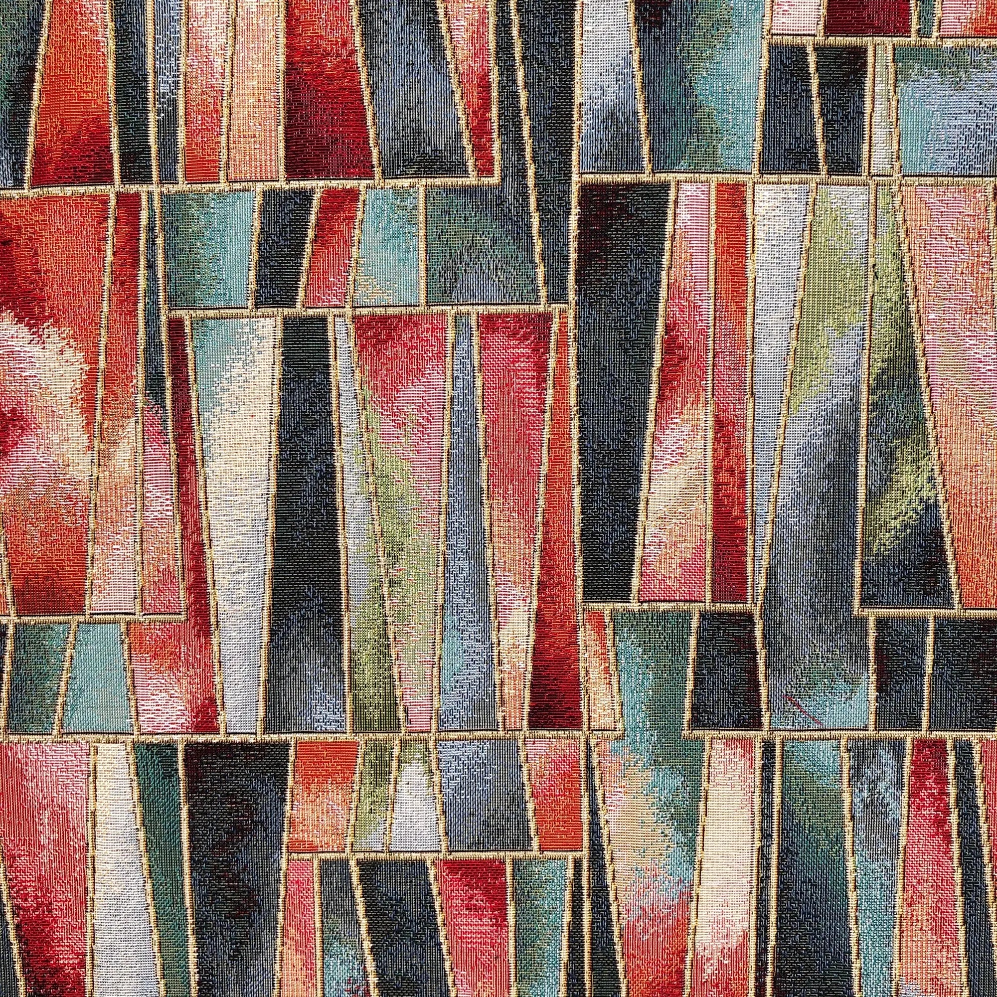 Luxury Cotton Rich Tapestry Fabric – New World Full Colour 55