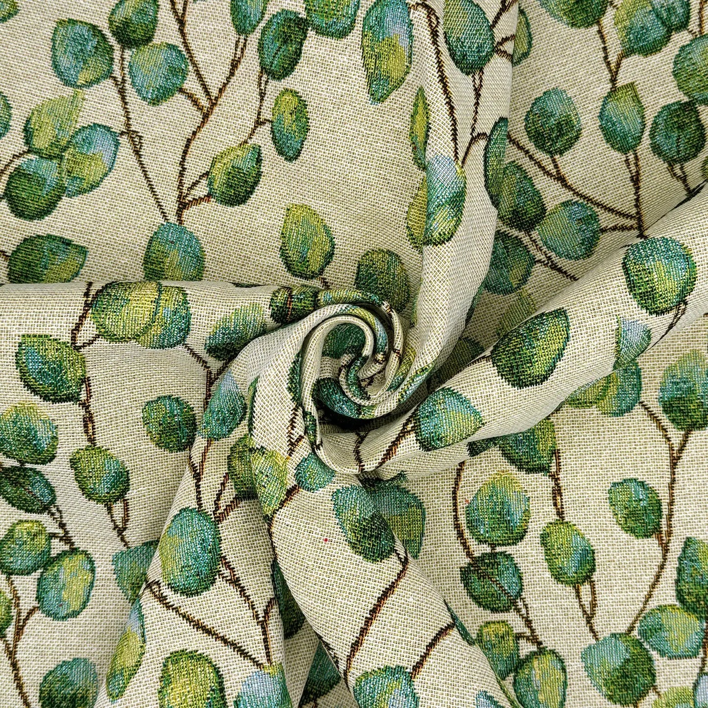 Luxury Cotton Rich Tapestry Fabric – New World Full Colour 55" (140cm) Wide – 15M Roll