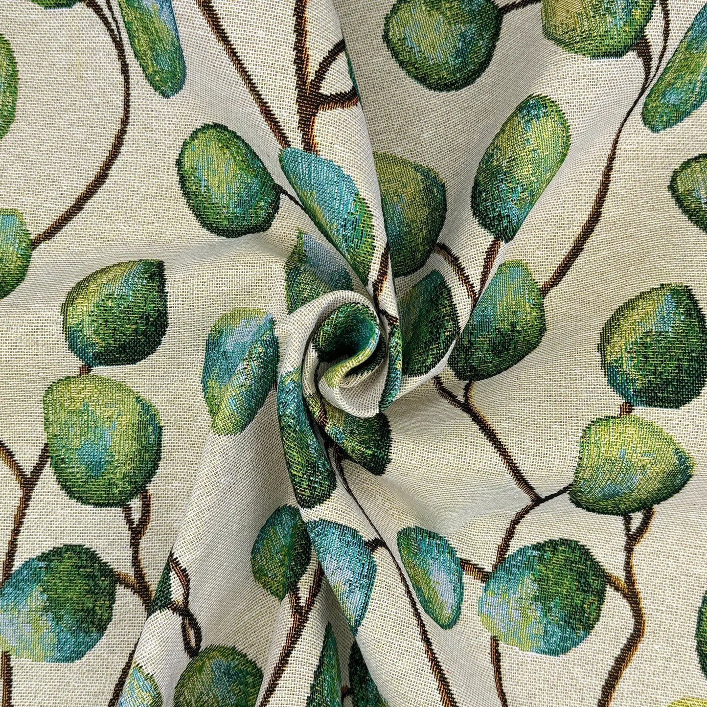 Luxury Cotton Rich Tapestry Fabric – New World Full Colour 55" (140cm) Wide – 15M Roll